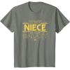 imageStar Wars Best Niece in the Galaxy Family Trip Birthday TShirtOlive Heather