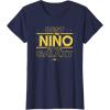 imageStar Wars Best Nio in the Galaxy Family Trip Boy Spanish TShirtNavy Blue