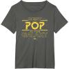 imageStar Wars Best Pop in the Galaxy Birthday Fathers Day TShirtAsphalt Grey