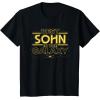 imageStar Wars Best Sohn in the Galaxy Family Trip German TShirtBlack