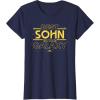 imageStar Wars Best Sohn in the Galaxy Family Trip German TShirtNavy Blue