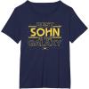 imageStar Wars Best Sohn in the Galaxy Family Trip German TShirtNavy Blue