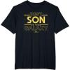 imageStar Wars Best Son in the Galaxy Family Trip Birthday TShirtBlack