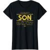 imageStar Wars Best Son in the Galaxy Family Trip Birthday TShirtBlack