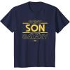 imageStar Wars Best Son in the Galaxy Family Trip Birthday TShirtNavy Blue