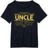 imageStar Wars Best Uncle in the Galaxy Birthday Fathers Day TShirtBlack