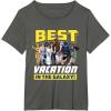 imageStar Wars Best Vacation in the Galaxy Family Group Trip TShirtAsphalt Grey