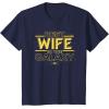 imageStar Wars Best Wife in the Galaxy Birthday Anniversary TShirtNavy Blue
