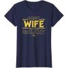 imageStar Wars Best Wife in the Galaxy Birthday Anniversary TShirtNavy Blue