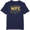 imageStar Wars Best Wife in the Galaxy Birthday Anniversary TShirtNavy Blue