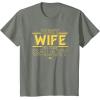 imageStar Wars Best Wife in the Galaxy Birthday Anniversary TShirtOlive Heather