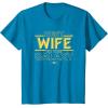 imageStar Wars Best Wife in the Galaxy Birthday Anniversary TShirtSapphire Blue
