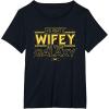imageStar Wars Best Wifey in the Galaxy Birthday Anniversary TShirtBlack