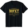 imageStar Wars Best Wifey in the Galaxy Birthday Anniversary TShirtBlack