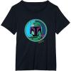 imageStar Wars Boba Fett Classic Character Matching 2Sided TShirtBlack