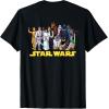 imageStar Wars Boba Fett Classic Character Matching 2Sided TShirtBlack