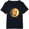 imageStar Wars C3PO Droid Classic Character Matching 2Sided TShirtBlack