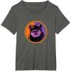 imageStar Wars Ewok Wicket Classic Character Matching 2Sided TShirtAsphalt Grey
