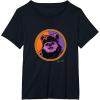 imageStar Wars Ewok Wicket Classic Character Matching 2Sided TShirtBlack
