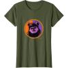 imageStar Wars Ewok Wicket Classic Character Matching 2Sided TShirtOlive Green