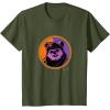 imageStar Wars Ewok Wicket Classic Character Matching 2Sided TShirtOlive Green
