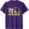 imageStar Wars Ewok Wicket Classic Character Matching 2Sided TShirtPurple