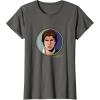 imageStar Wars Han Solo Classic Character Matching 2Sided TShirtAsphalt Grey