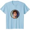 imageStar Wars Han Solo Classic Character Matching 2Sided TShirtBaby Blue