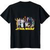 imageStar Wars Han Solo Classic Character Matching 2Sided TShirtBlack