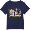 imageStar Wars Han Solo Classic Character Matching 2Sided TShirtNavy Blue