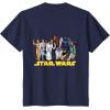 imageStar Wars Han Solo Classic Character Matching 2Sided TShirtNavy Blue