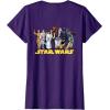 imageStar Wars Han Solo Classic Character Matching 2Sided TShirtPurple