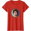 imageStar Wars Han Solo Classic Character Matching 2Sided TShirtRed