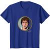 imageStar Wars Han Solo Classic Character Matching 2Sided TShirtRoyal Blue