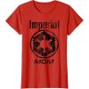 imageStar Wars Imperial Icon Matching Family MOM TShirt TShirtRed