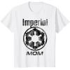 imageStar Wars Imperial Icon Matching Family MOM TShirt TShirtWhite