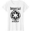 imageStar Wars Imperial Icon Matching Family MOM TShirt TShirtWhite