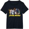 imageStar Wars Original Trilogy Character Group Matching TShirtBlack