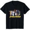 imageStar Wars Original Trilogy Character Group Matching TShirtBlack