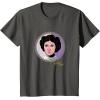 imageStar Wars Princess Leia Classic Character Matching 2Sided TShirtAsphalt Grey