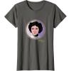 imageStar Wars Princess Leia Classic Character Matching 2Sided TShirtAsphalt Grey