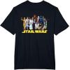 imageStar Wars Princess Leia Classic Character Matching 2Sided TShirtBlack