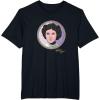 imageStar Wars Princess Leia Classic Character Matching 2Sided TShirtBlack