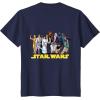 imageStar Wars Princess Leia Classic Character Matching 2Sided TShirtNavy Blue