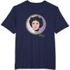 imageStar Wars Princess Leia Classic Character Matching 2Sided TShirtNavy Blue