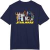 imageStar Wars Princess Leia Classic Character Matching 2Sided TShirtNavy Blue