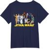 imageStar Wars Princess Leia Classic Character Matching 2Sided TShirtNavy Blue