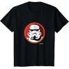imageStar Wars Stormtrooper Classic Character Matching 2Sided TShirtBlack