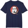 imageStar Wars Stormtrooper Classic Character Matching 2Sided TShirtNavy Blue