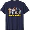imageStar Wars Stormtrooper Classic Character Matching 2Sided TShirtNavy Blue